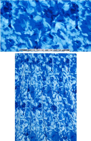 Elie T. silk stretch dressweight - abstract blues