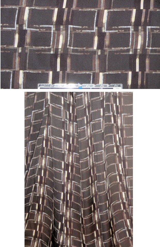 The0ry techno squares silk blouseweight