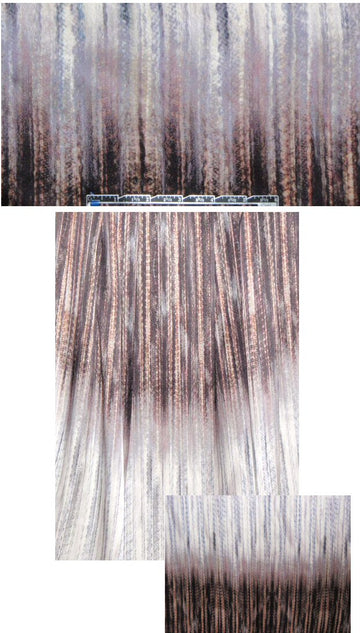 The0ry earthtones ombre silk charmeuse panel