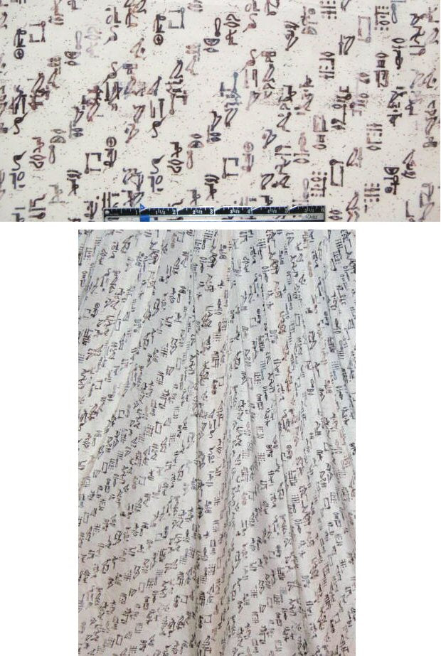 The0ry hieroglyphics silk blouseweight