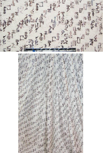 The0ry hieroglyphics silk blouseweight