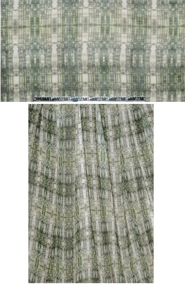 The0ry 'classic architecture' stretch silk woven