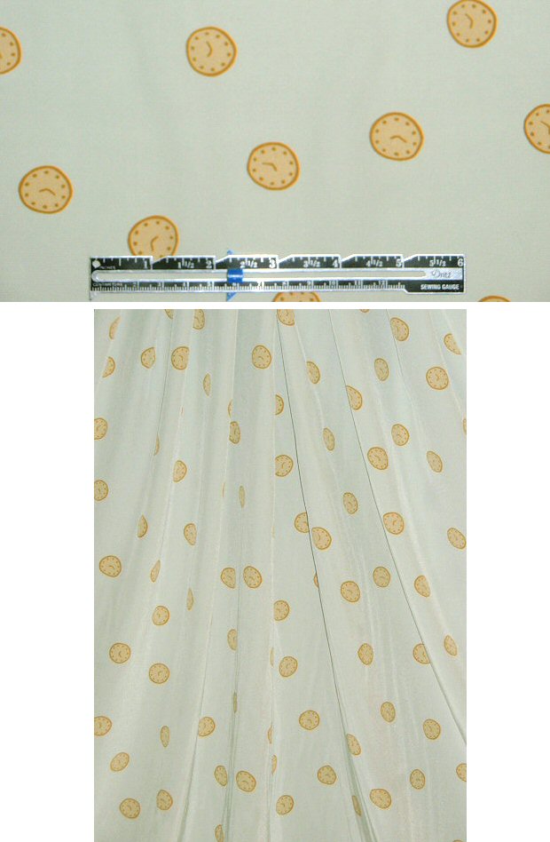Sun0 'what time is it' print silk blouse-weight 1.33 yds
