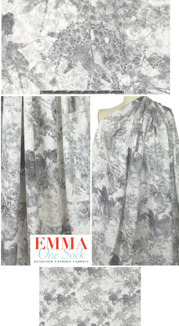 Italian silk blouseweight - 'lacey reflections'