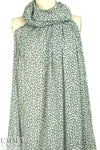 The0ry little floral on green stretch silk blouseweight