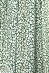 The0ry little floral on green stretch silk blouseweight