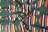 Whit NY stripey circles on pine silk CDC