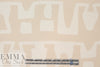 Whit NY beige/cream graphic silk CDC