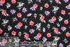 NY designer little flowers silk blouseweight woven .625 yds