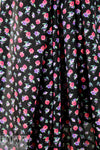 NY designer little flowers silk blouseweight woven