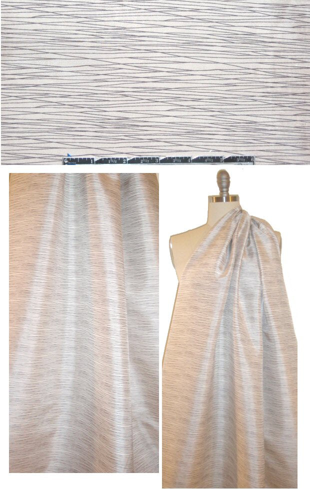 Italian high wire act silk blouseweight woven
