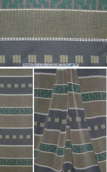 NY designer graphic 'stripe' silk crepe de chine