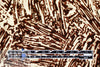 Rache1 Comey 'abstract shadow hatch' silk crepe - earth 1.375 yd