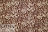 Rache1 Comey 'abstract shadow hatch' silk crepe - earth 1.66 yd