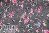 NY designer 'bloom de fleur' silk charmeuse .875 yds