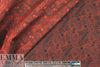 The0ry silk/rayon jacquard brocade - red/black