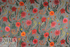 A1ice & O1ivia satin flower swirl rayon/silk burnout