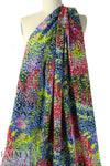 famous designer pointillistic silk CDC woven