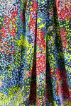 famous designer pointillistic silk CDC woven .75 yds
