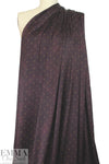 Caroline C0nstas crescent stretch silk charmeuse - deep plum 1.66 yd