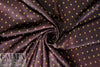 Caroline C0nstas starry stretch silk charmeuse - deep plum 1.5 yd