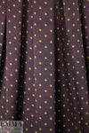 Caroline C0nstas starry stretch silk charmeuse - deep plum 1.5 yd