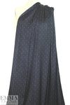 Caroline C0nstas crescent stretch silk charmeuse - navy