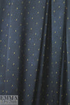 Caroline C0nstas crescent stretch silk charmeuse - navy
