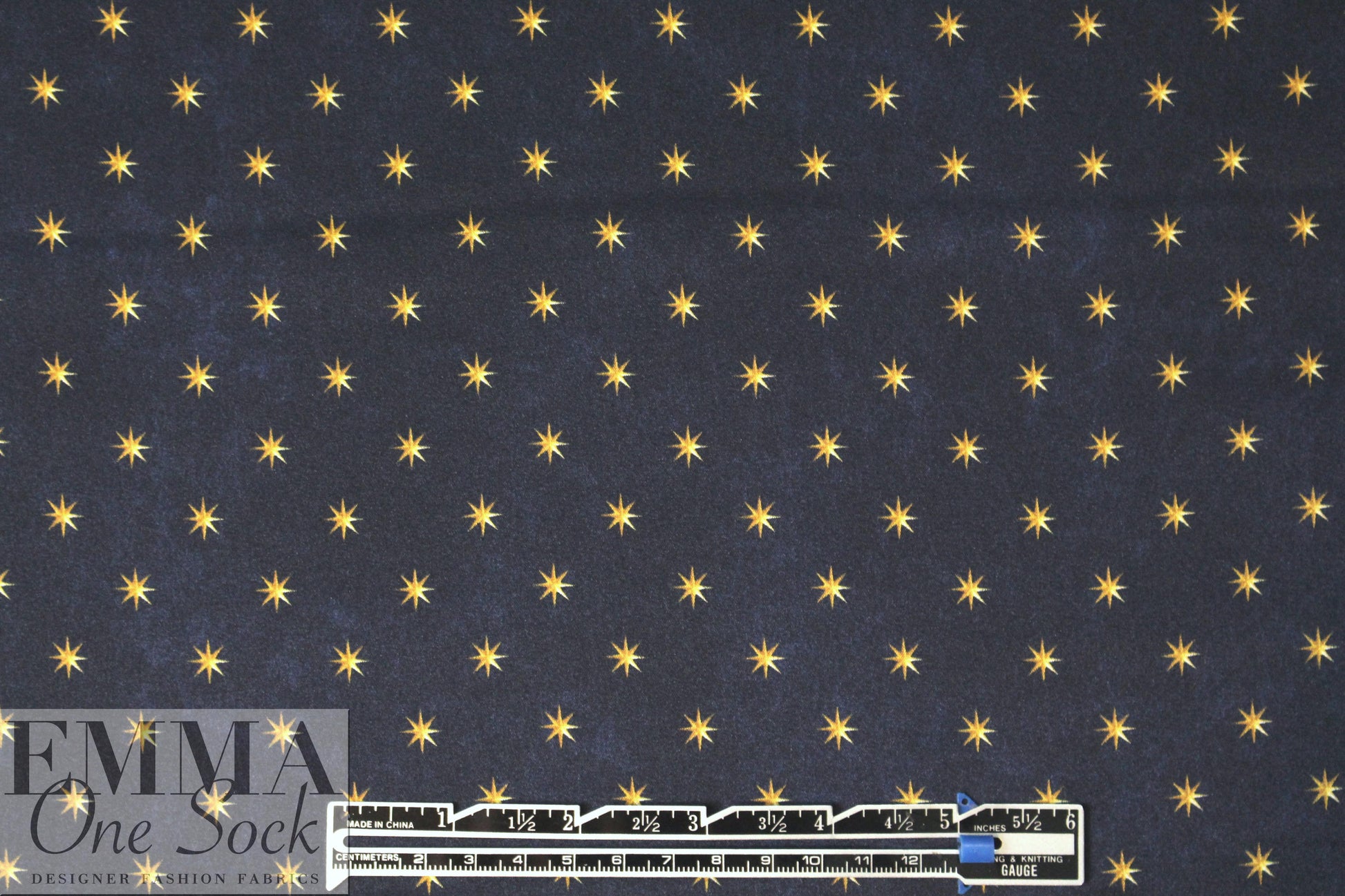 Caroline C0nstas starry stretch silk charmeuse - navy 1.125 yds