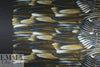 Carmen Marc Va1vo feather fantasy silk charmeuse 1.75 yd