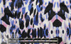 NY designer animal rorschach silk charmeuse