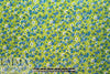 NY designer 'little blues' silk charmeuse 1.75 yd