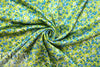 NY designer 'little blues' silk charmeuse