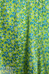 NY designer 'little blues' silk charmeuse