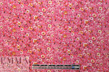 NY designer 'little pinks' silk charmeuse 1.66 yd