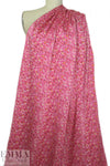 NY designer 'little pinks' silk charmeuse 1.66 yd
