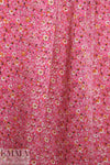 NY designer 'little pinks' silk charmeuse 1.66 yd