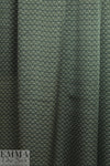 NY designer 'flowers in formation' silk charmeuse