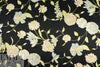 Italian 'cloisonne' floral silk charmeuse