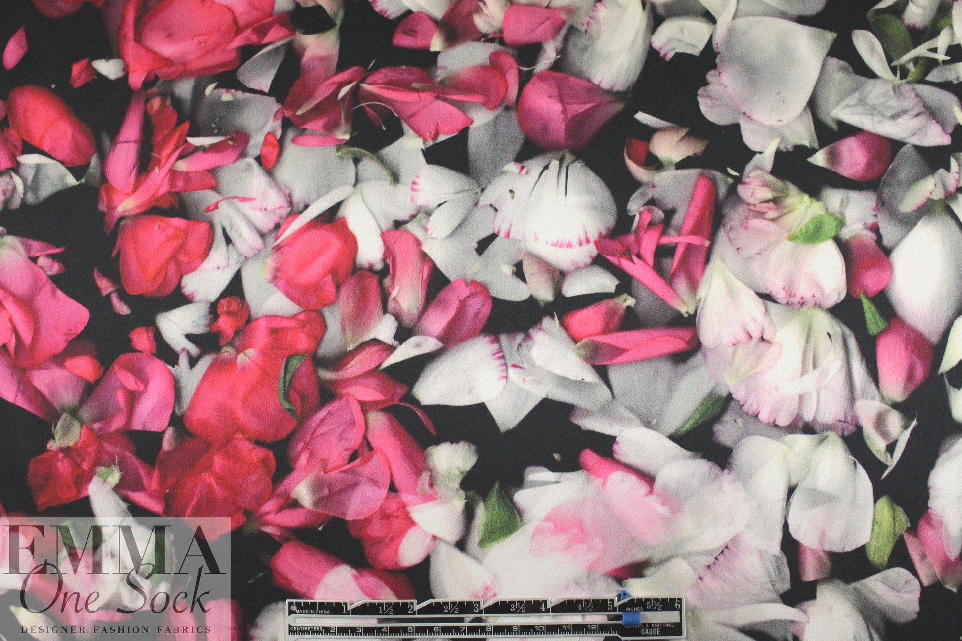 NY designer petal dream silk charmeuse
