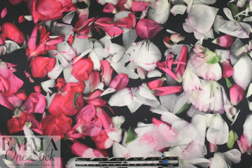 NY designer petal dream silk charmeuse