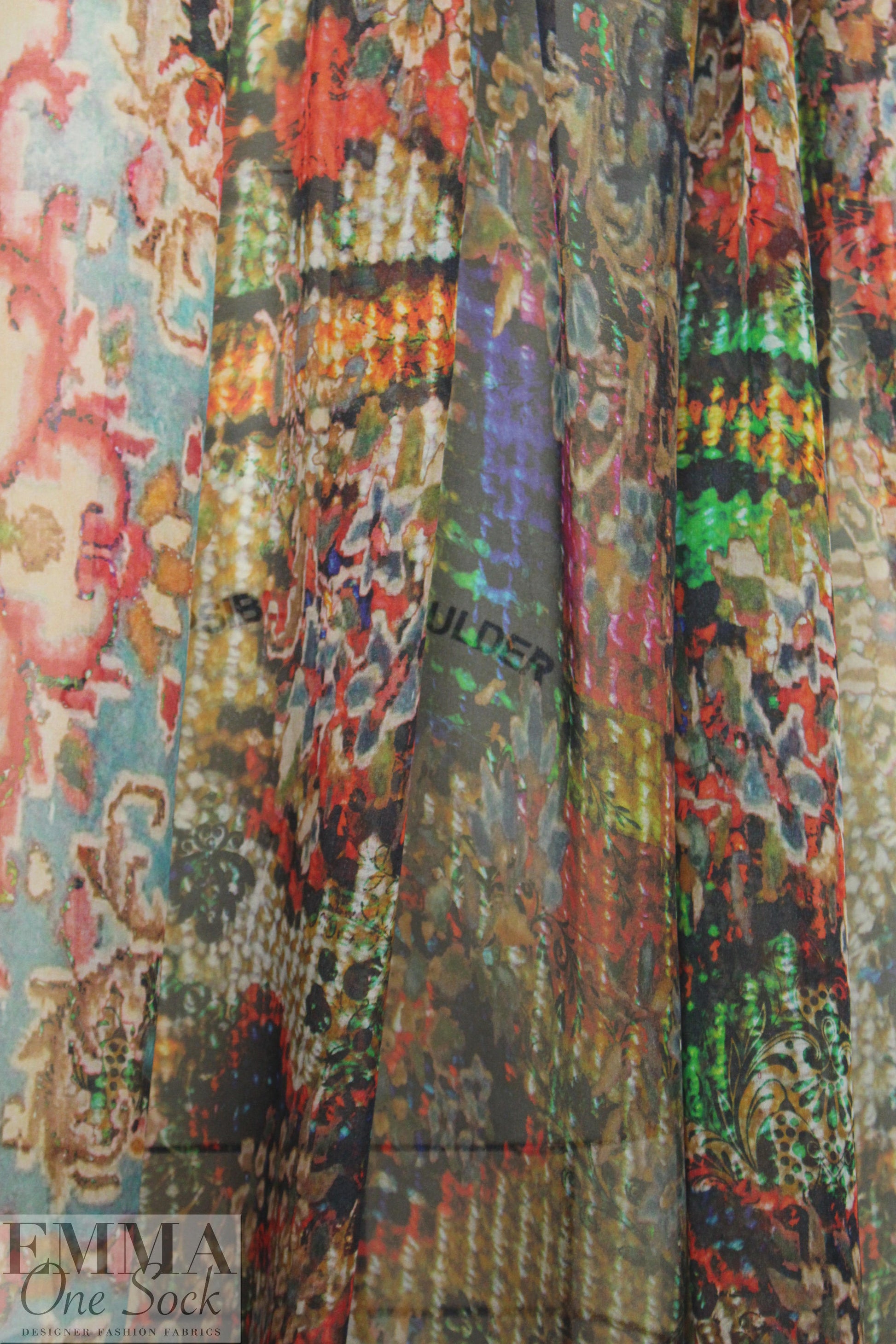 Italian 'flying carpet' silk chiffon