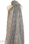 3.1 Phi11ip Lim silk chiffon - black/gray floral