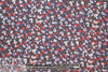 3.1 Phi11ip Lim silk chiffon - red/blue floral 1.375 yd
