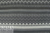 NY designer intricate graphic silk chiffon 1.5 yd