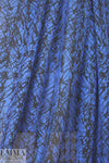 Mi11y blue/black scribble silk blouseweight