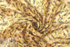 Italian autumn flowers silk chiffon