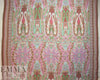 Italian decorative medallion paisley silk chiffon