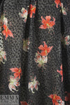 CA designer clipped weave daylily silk sheer woven 2.5 yd