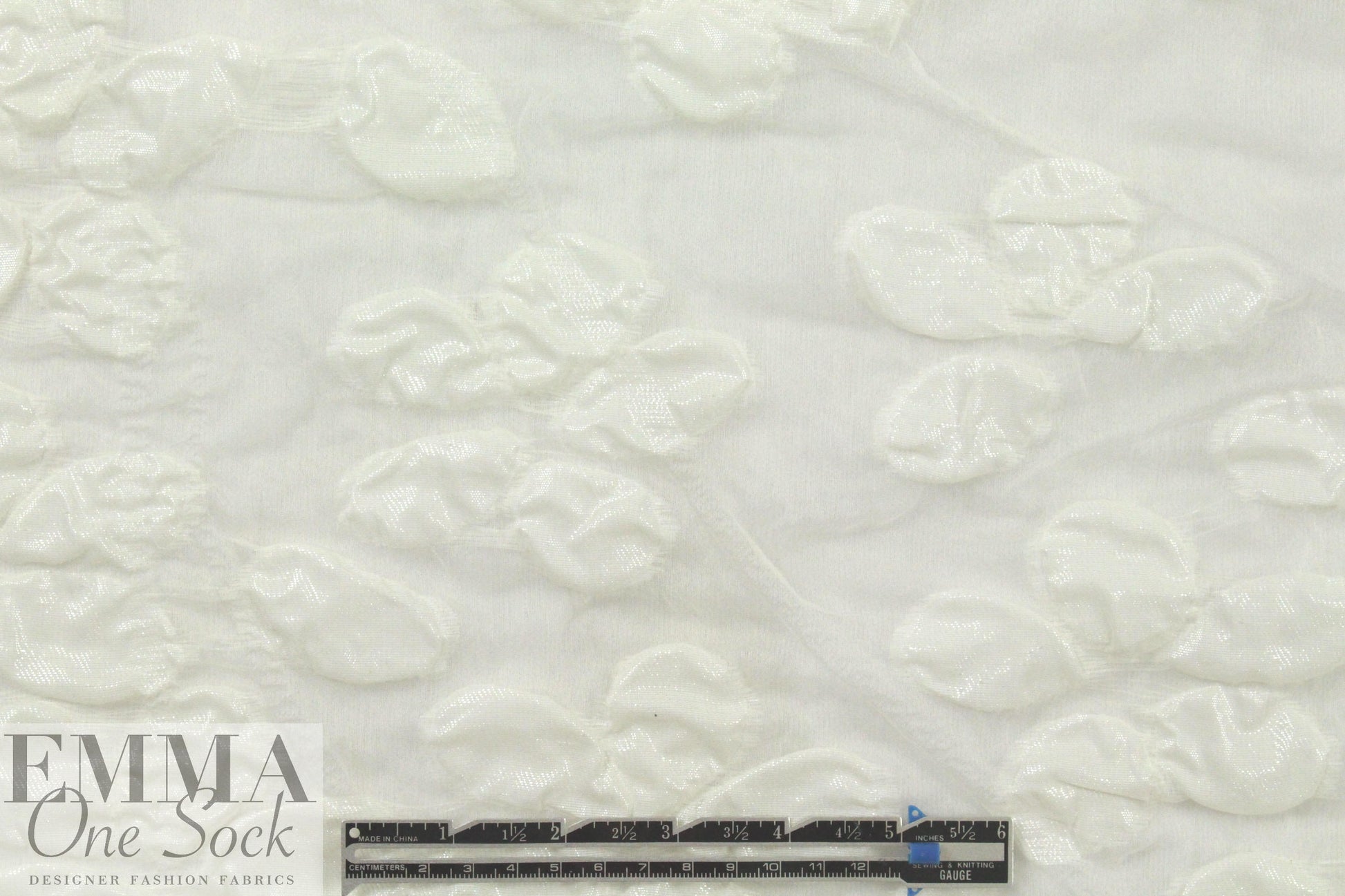 Carmen Marc Va1vo petal cascade cloque' panel 1.25 yds